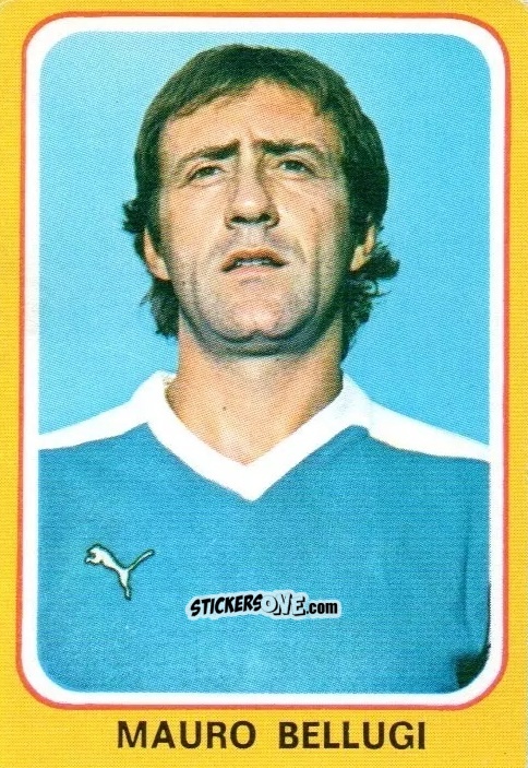 Sticker Mauro Bellugi - Calciatori 1979-1980 n. 167 - Edis