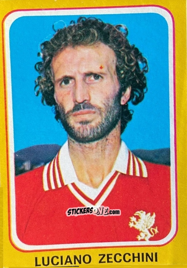 Figurina Luciano Zecchini - Calciatori 1979-1980 n. 182 - Edis