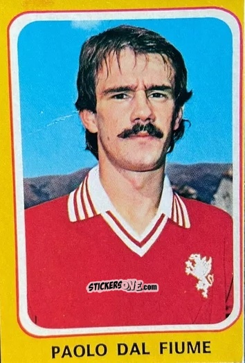 Cromo Paolo Dal Fiume - Calciatori 1979-1980 n. 183 - Edis