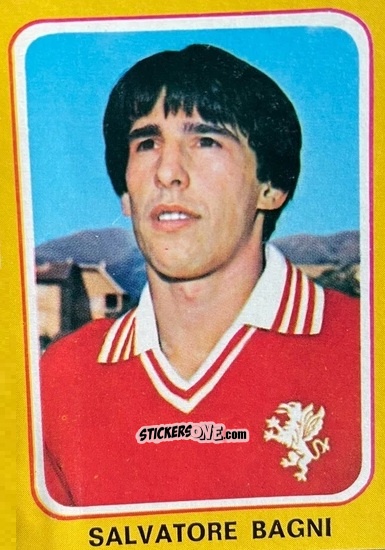 Figurina Salvatore Bagni - Calciatori 1979-1980 n. 184 - Edis