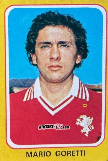 Sticker Mario Goretti - Calciatori 1979-1980 n. 190 - Edis