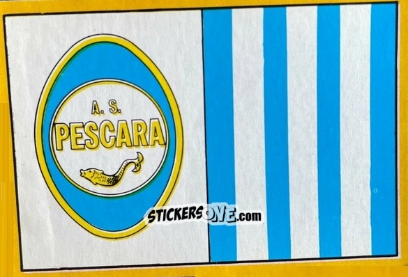 Sticker Scudetto Pescara - Calciatori 1979-1980 n. 193 - Edis