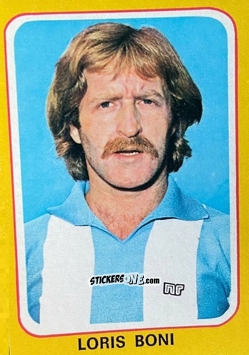 Sticker Loris Boni - Calciatori 1979-1980 n. 197 - Edis