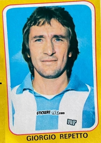 Sticker Giorgio Repetto - Calciatori 1979-1980 n. 201 - Edis