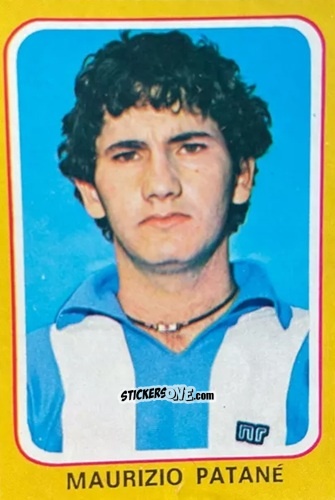 Sticker Maurizio Patané - Calciatori 1979-1980 n. 208 - Edis