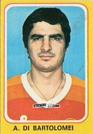 Figurina A. Di Bartolomei - Calciatori 1979-1980 n. 217 - Edis