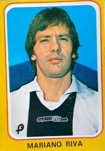 Sticker Mariano Riva - Calciatori 1979-1980 n. 247 - Edis