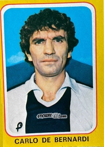 Sticker Carlo De Bernardi - Calciatori 1979-1980 n. 248 - Edis