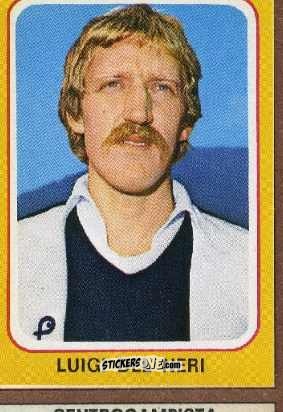 Sticker Luigi Del Neri - Calciatori 1979-1980 n. 251 - Edis
