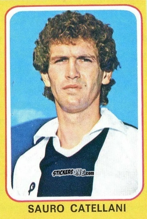 Cromo Sauro Catellani - Calciatori 1979-1980 n. 254 - Edis