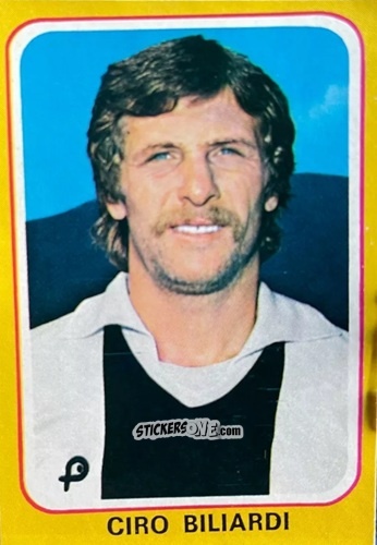 Figurina Ciro Biliardi - Calciatori 1979-1980 n. 256 - Edis