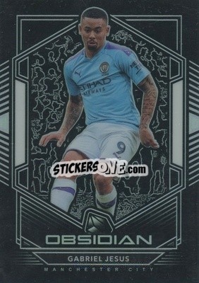 Sticker Gabriel Jesus - Obsidian Soccer 2019-2020 n. 5 - Panini