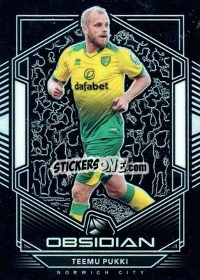 Sticker Teemu Pukki - Obsidian Soccer 2019-2020 n. 7 - Panini
