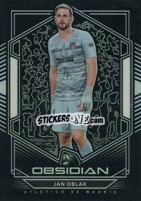 Sticker Jan Oblak - Obsidian Soccer 2019-2020 n. 8 - Panini