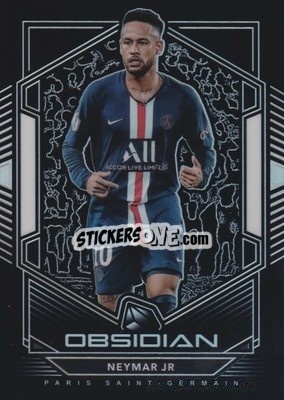 Sticker Neymar Jr - Obsidian Soccer 2019-2020 n. 9 - Panini