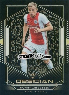 Sticker Donny van de Beek - Obsidian Soccer 2019-2020 n. 13 - Panini