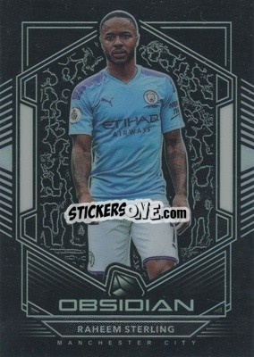 Sticker Raheem Sterling - Obsidian Soccer 2019-2020 n. 16 - Panini