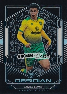 Sticker Jamal Lewis - Obsidian Soccer 2019-2020 n. 17 - Panini