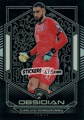Sticker Gianluigi Donnarumma - Obsidian Soccer 2019-2020 n. 21 - Panini