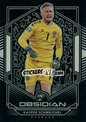 Sticker Kasper Schmeichel - Obsidian Soccer 2019-2020 - Panini