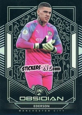 Sticker Ederson - Obsidian Soccer 2019-2020 n. 26 - Panini