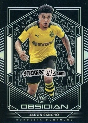 Cromo Jadon Sancho - Obsidian Soccer 2019-2020 - Panini