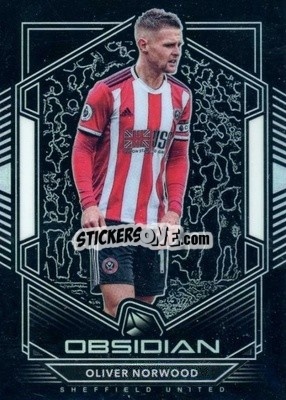 Sticker Oliver Norwood - Obsidian Soccer 2019-2020 n. 33 - Panini