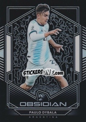 Sticker Paulo Dybala - Obsidian Soccer 2019-2020 n. 34 - Panini