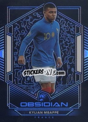 Sticker Kylian Mbappe - Obsidian Soccer 2019-2020 - Panini