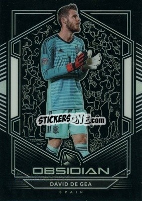 Sticker David de Gea - Obsidian Soccer 2019-2020 n. 54 - Panini