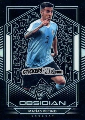 Cromo Matias Vecino - Obsidian Soccer 2019-2020 - Panini