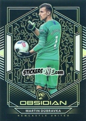 Sticker Martin Dubravka - Obsidian Soccer 2019-2020 - Panini