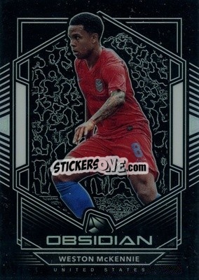 Sticker Weston McKennie - Obsidian Soccer 2019-2020 n. 84 - Panini