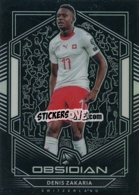 Sticker Denis Zakaria - Obsidian Soccer 2019-2020 - Panini