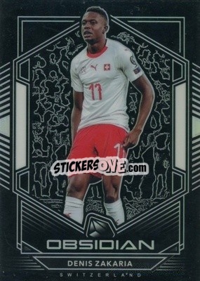 Sticker Denis Zakaria - Obsidian Soccer 2019-2020 n. 93 - Panini