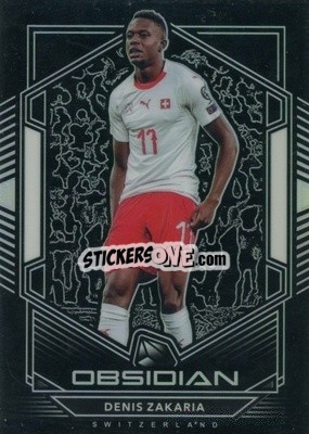 Figurina Denis Zakaria - Obsidian Soccer 2019-2020 - Panini