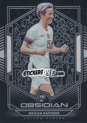 Sticker Megan Rapinoe - Obsidian Soccer 2019-2020 n. 97 - Panini