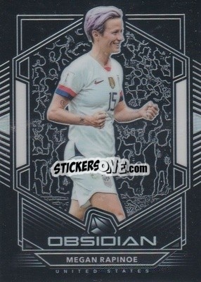 Cromo Megan Rapinoe - Obsidian Soccer 2019-2020 - Panini