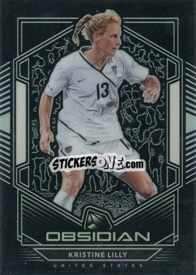 Figurina Kristine Lilly - Obsidian Soccer 2019-2020 - Panini