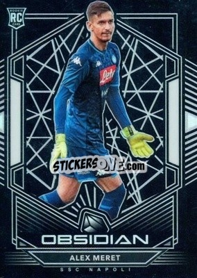 Sticker Alex Meret - Obsidian Soccer 2019-2020 - Panini