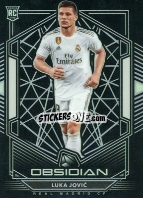 Sticker Luka Jovic - Obsidian Soccer 2019-2020 - Panini