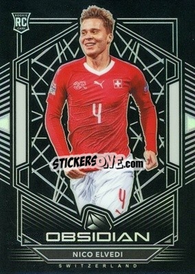 Sticker Nico Elvedi - Obsidian Soccer 2019-2020 - Panini