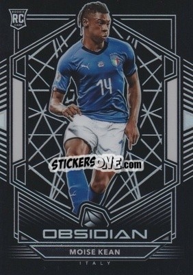 Sticker Moise Kean - Obsidian Soccer 2019-2020 n. 111 - Panini