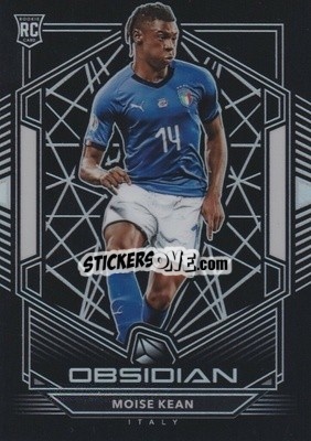 Sticker Moise Kean - Obsidian Soccer 2019-2020 - Panini