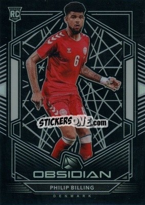 Cromo Philip Billing - Obsidian Soccer 2019-2020 n. 113 - Panini