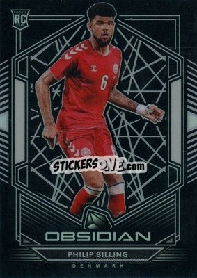 Figurina Philip Billing - Obsidian Soccer 2019-2020 - Panini