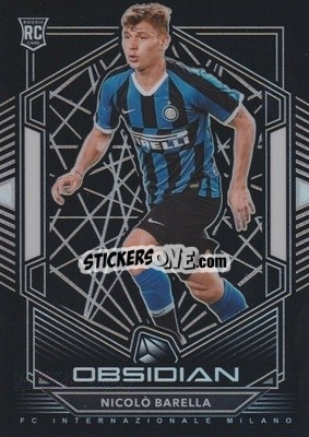 Sticker Nicolo Barella - Obsidian Soccer 2019-2020 - Panini