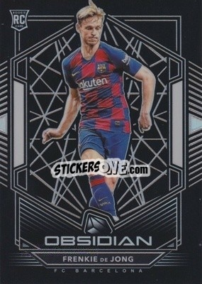 Sticker Frenkie de Jong - Obsidian Soccer 2019-2020 - Panini