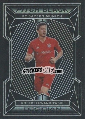 Sticker Robert Lewandowski - Obsidian Soccer 2019-2020 - Panini