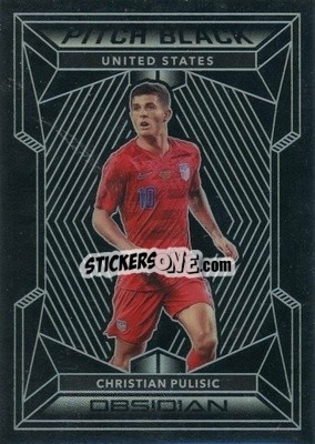 Sticker Christian Pulisic - Obsidian Soccer 2019-2020 n. PB-8 - Panini